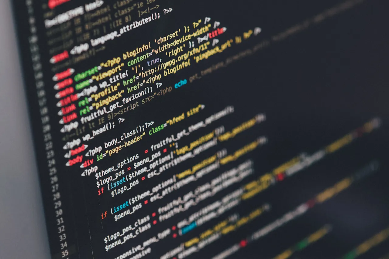 Software developer writing code — AI agent development